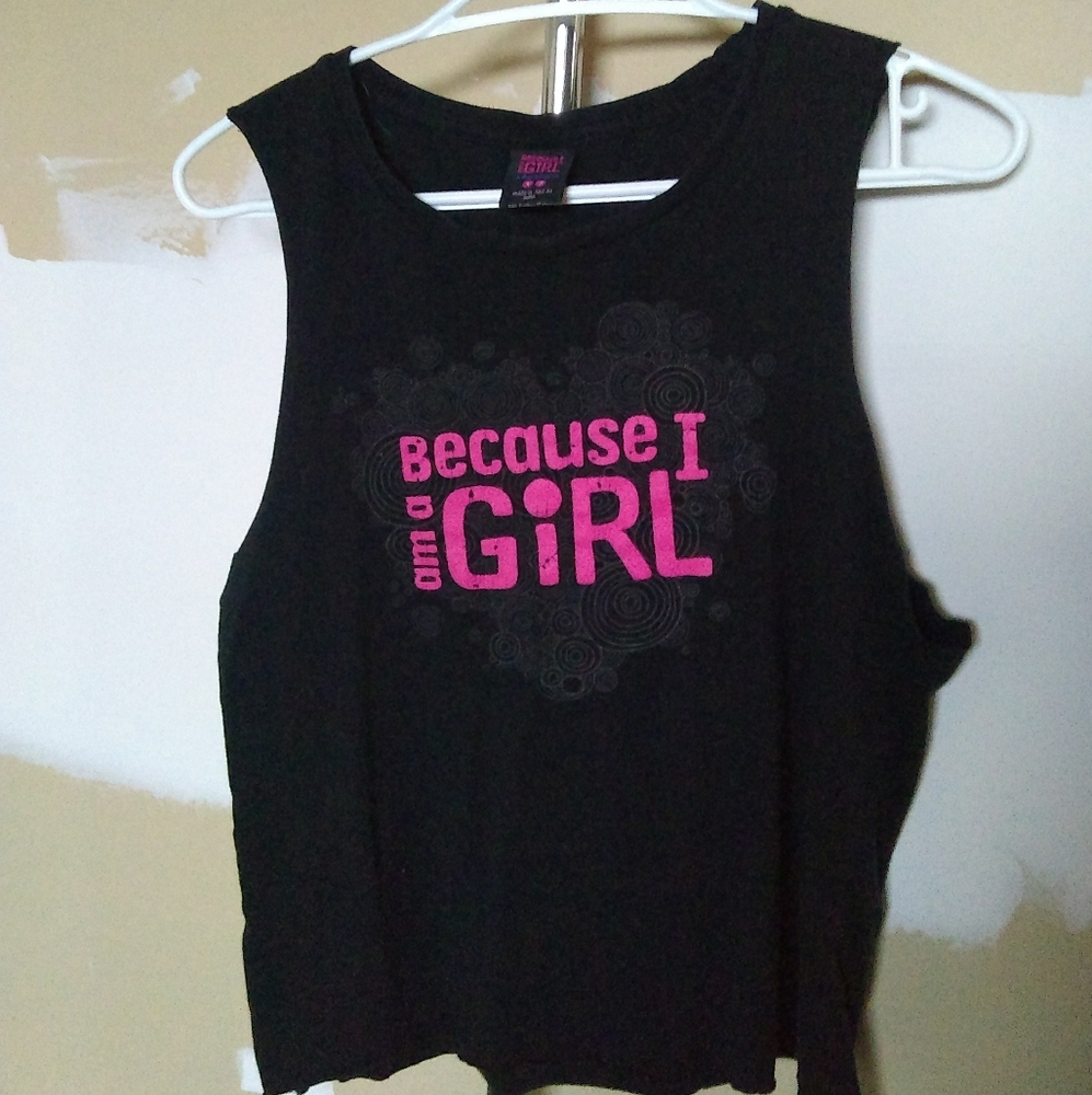Girl power muscle shirt